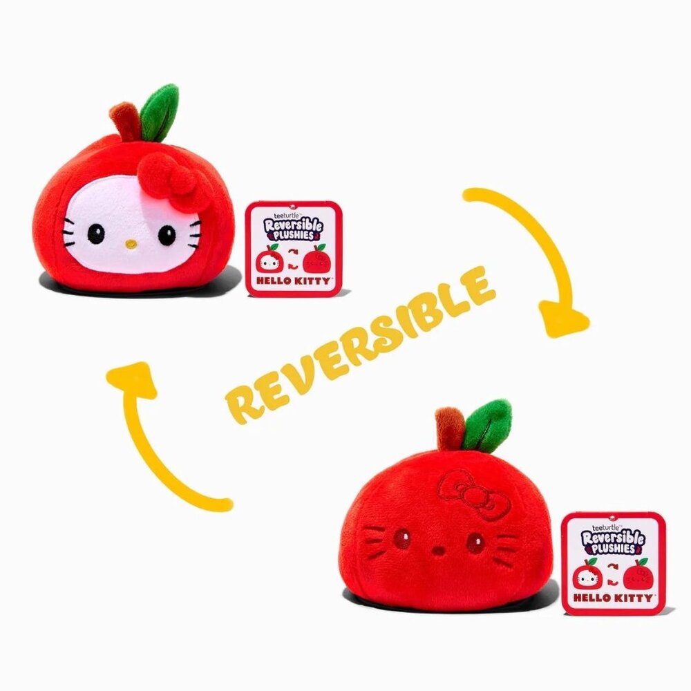 TeeTurtle Hello Kitty And Friends Reversible Hello Kitty Apple
